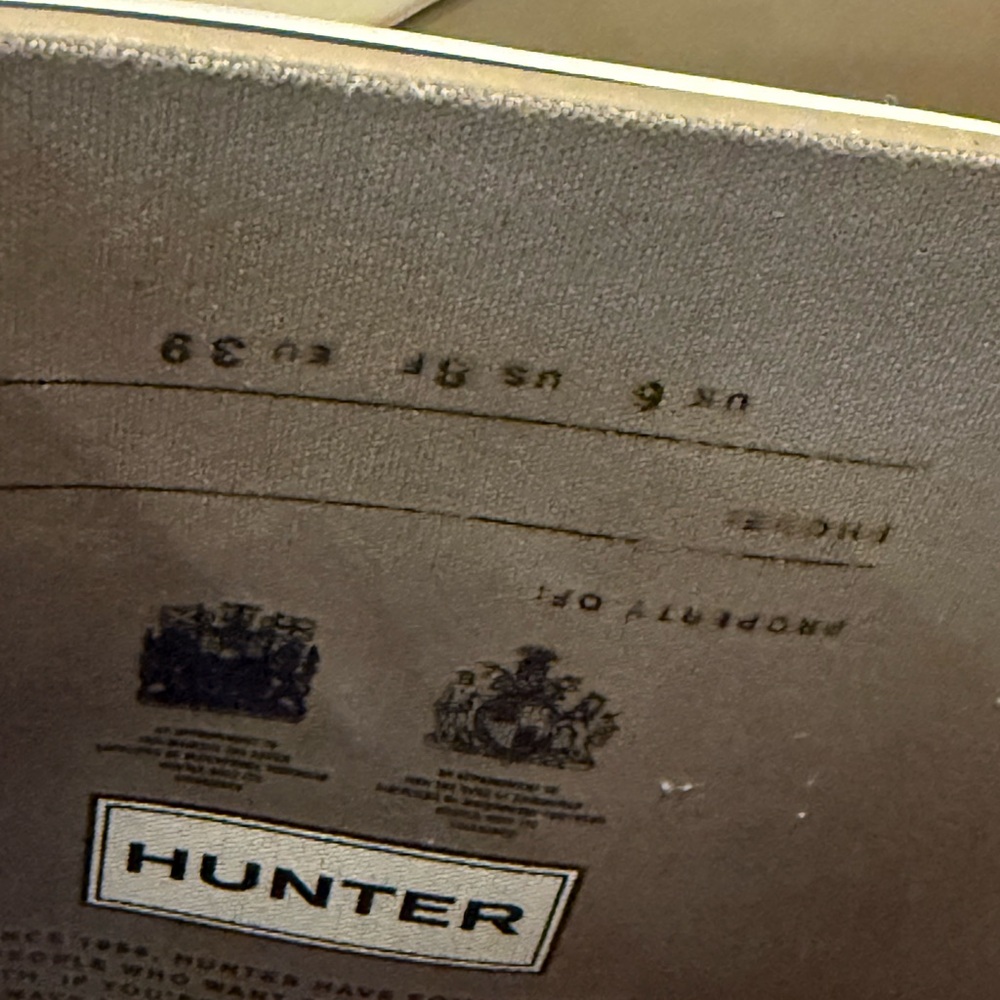 HUNTER Tall Olive + Color Boots - Picture 9 of 9